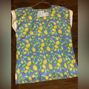 Brooke Wright Square Neck Lemon 🍋 Top